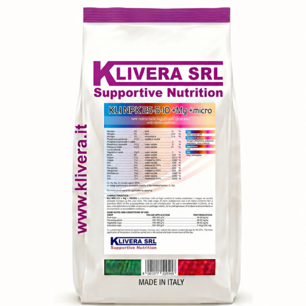KLI NPK 20-5-10 +Mg +S +micro